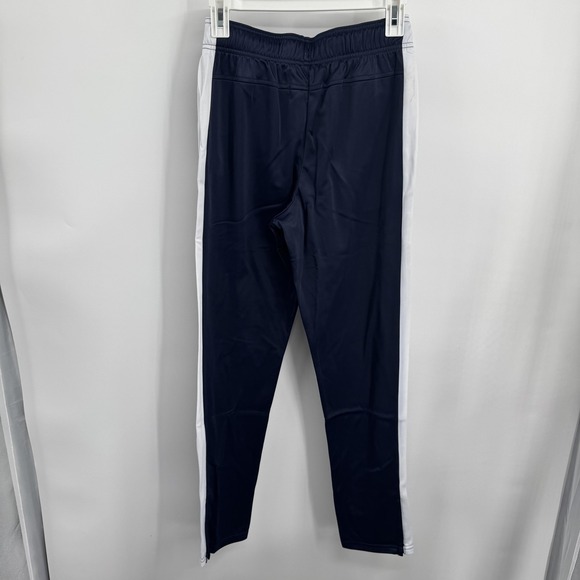 FILA Settanta Track Pant Kids Small Navy Zip Ankle Side Stripe Athletic Sports - Picture 2 of 8